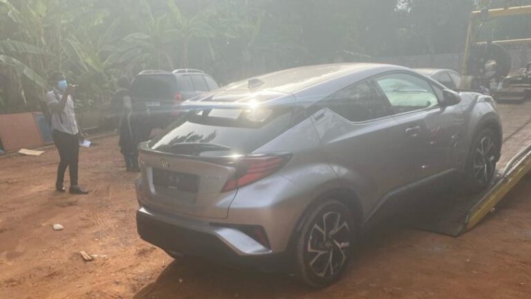 Stolen Car Recovered in Ghana
