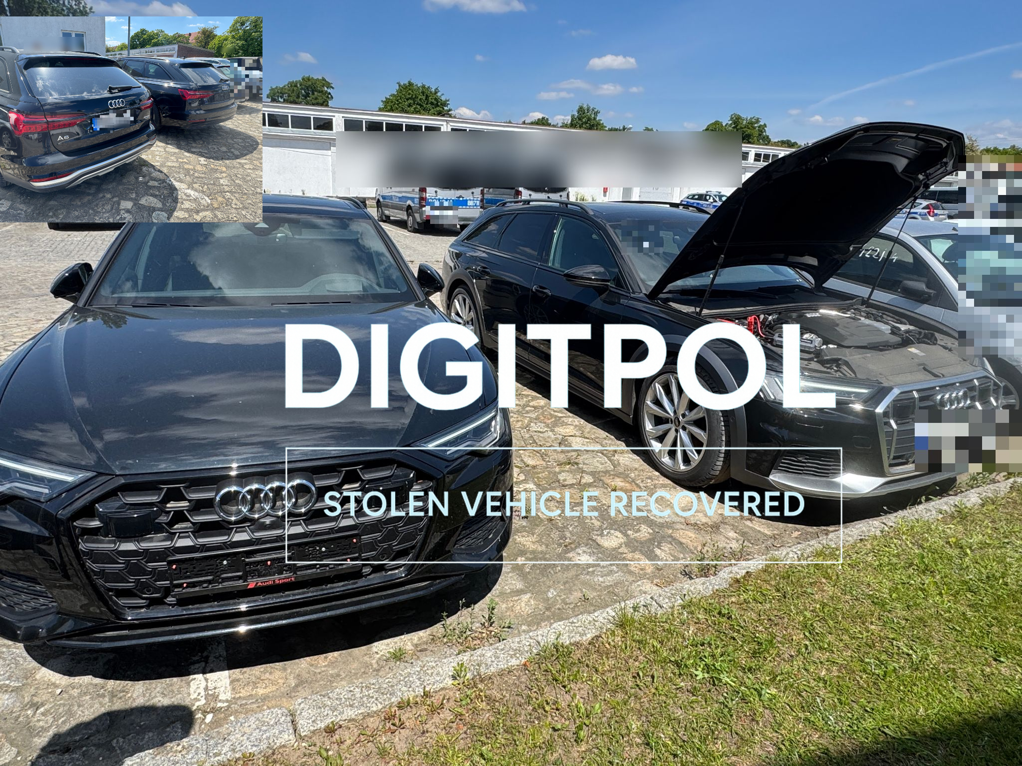 Audi A6 STOLEN and Recovered in Poland
