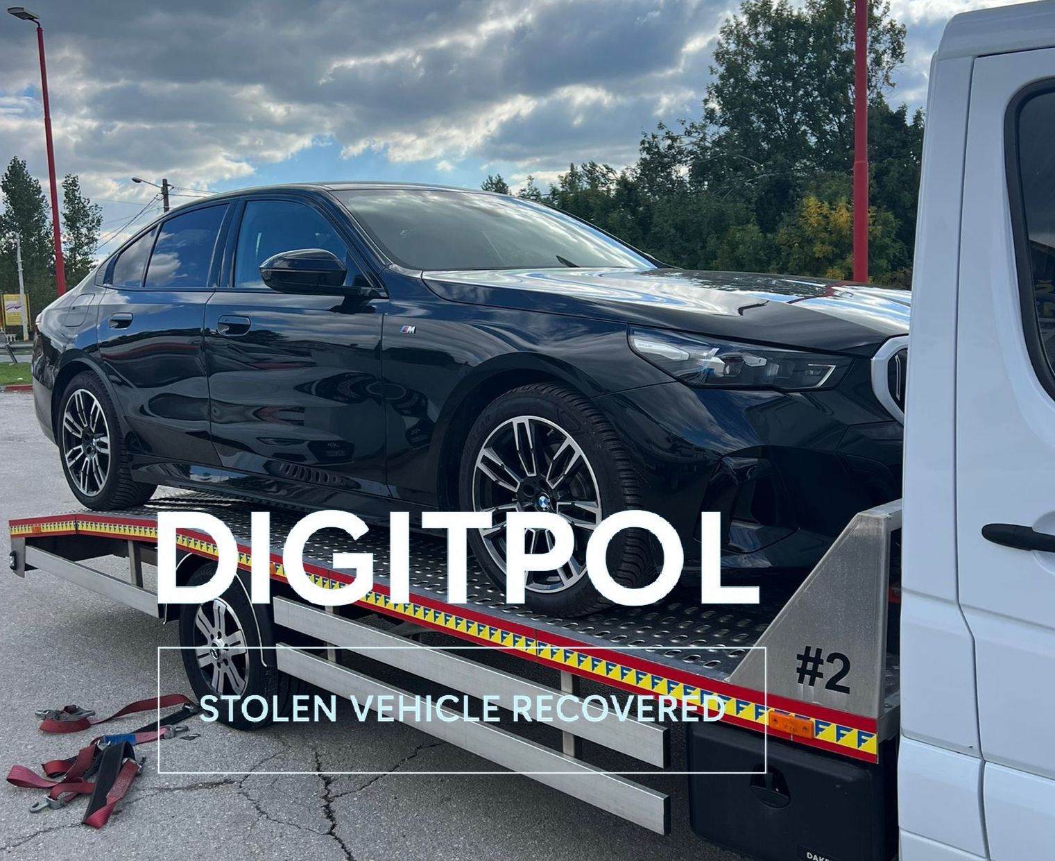 Stolen BMW 5 series 2025 model Recovered in South Serbia Stolen BMW 5 series 2025 model Recovered in South Serbia