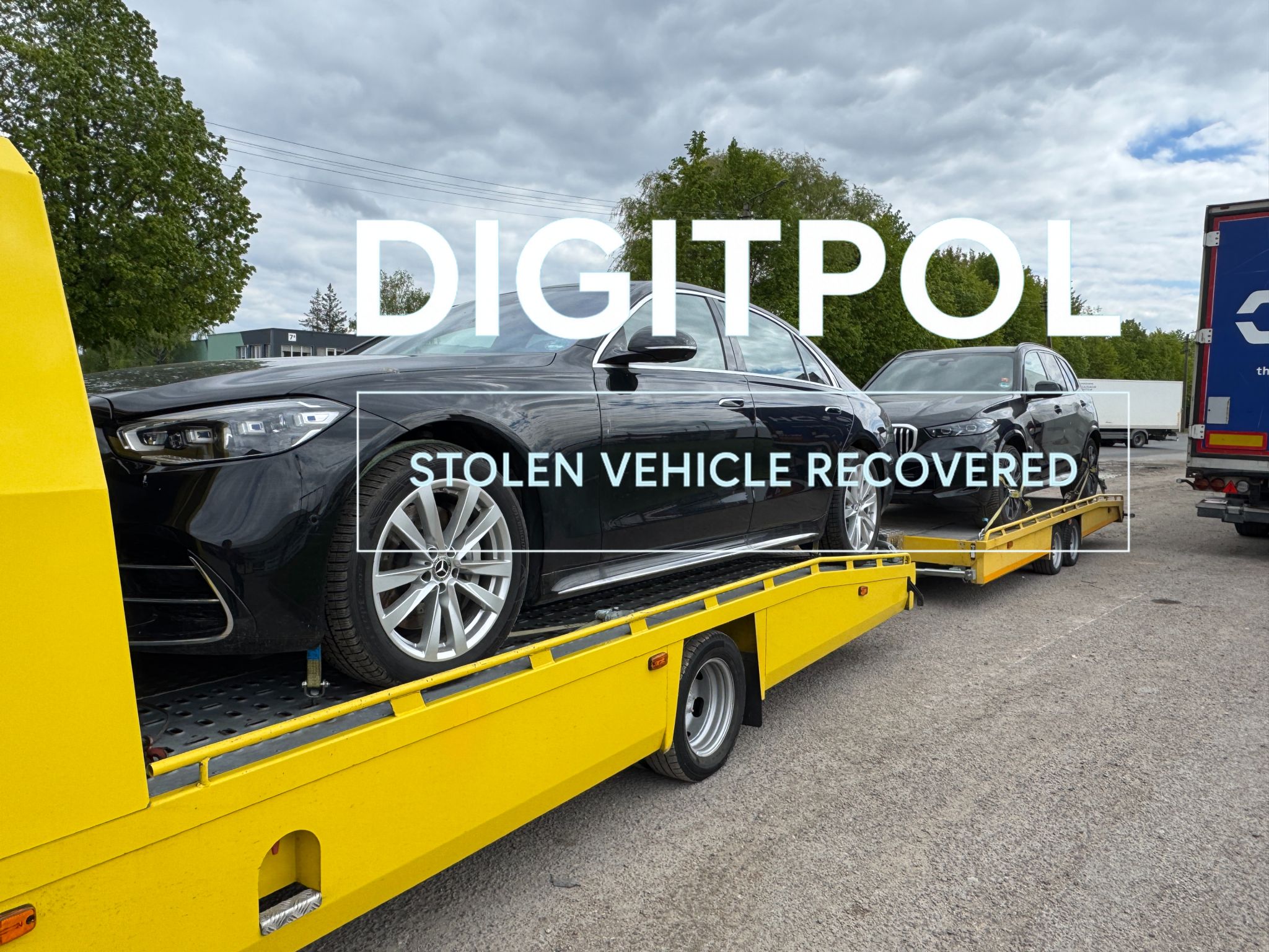Stolen Mercedes S class Recovered by DIGITPOL