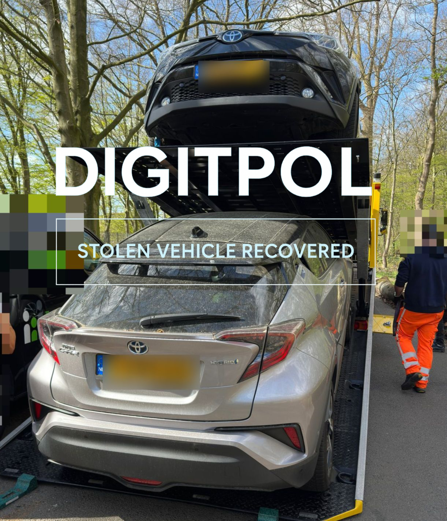 Towing a stolen toyota Towing a stolen toyota