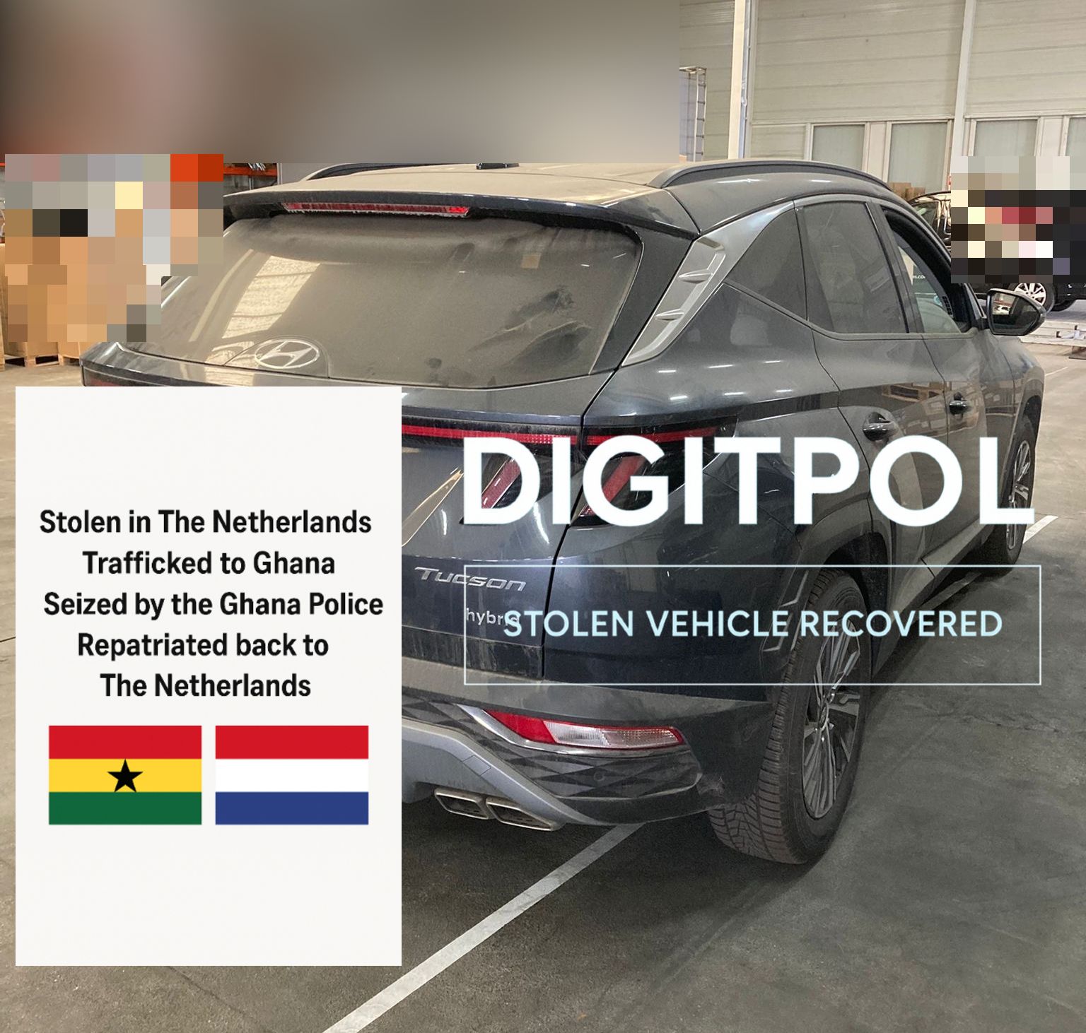 Stolen Hyundai Tuscon Recovered from Africa_censored Stolen Hyundai Tuscon Recovered from Africa_censored