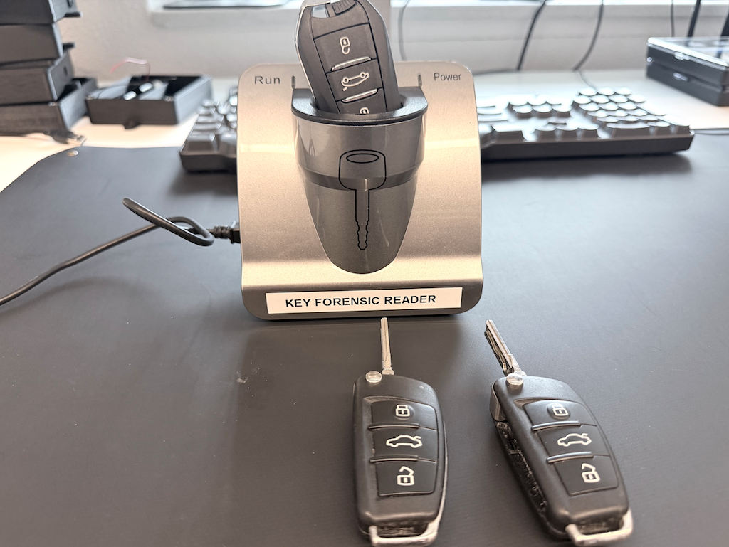 Vehicle Key Forensic Data Vehicle Key Forensic Data