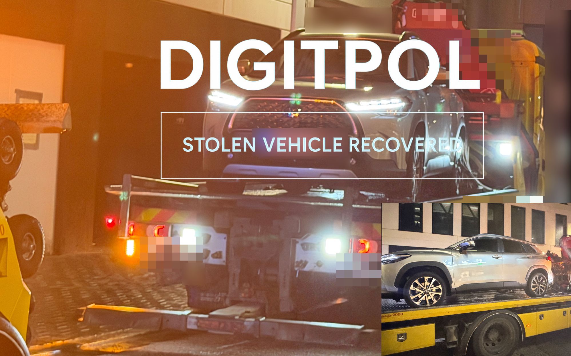 STOLEN Toyota Corolla Cross Captured in Belgium